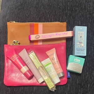 Two IPSY bags with 7 makeup items received that have not been used.